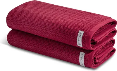 Produktbild von Ross Selection 2 X Duschtuch im Set Frottee aus Bio Baumwolle 540 g/m², Weich saugstark und schnell trocknend, Gewebte Bordüre in vielen Farben