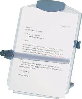 Image de Porte-concept A4 gris