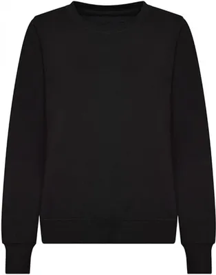 Produktbild von Just Hoods JH030F | WomenŽs AWDis Damen Sweatshirt - Farbe: Deep Black - Größe: XL