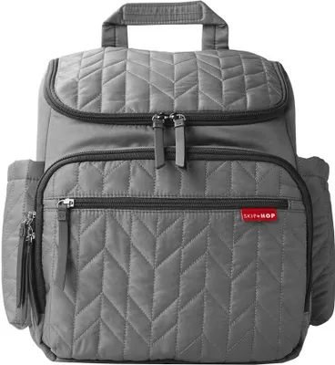 Obrázek produktu pro Skip Hop Forma Jet Grey pikovaný batoh pro rodiče