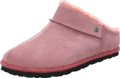 Produktbild von Rohde Damen Pantoffel Hausschuh Leder Lammfell Warmfutter Gardena 7070, Größe:41 EU, Farbe:Rosa
