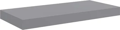 Produktbild von vidaXL Schweberegal Grau 50x23x3,8 cm MDF