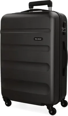 Obrázok produktu pre JOUMMABAGS Cestovný kufor ABS Roll Road Flex Black ABS plast, 65 cm