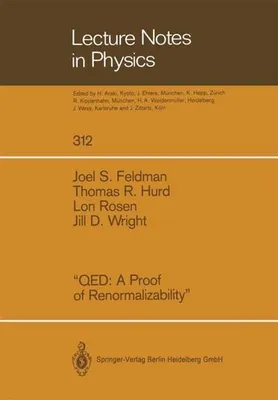 Obrázok produktu pre Qed dôkaz renormalizovateľnosti. Feldman, S. .