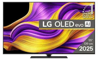 Obrázek produktu pro LG OLED evo AI OLED55G53LS, 139,7 cm (55"), 3840 x 2160 px, OLED evo, Smart TV, Wi-Fi, Černá