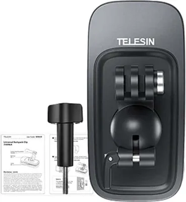 Obrázok produktu pre TELESIN Backpack clip mount Telesin for sports cameras (GP-JFM-009)