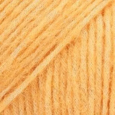 Produktbild von Drops Air Uni Colour 22 Yellow Strickgarn