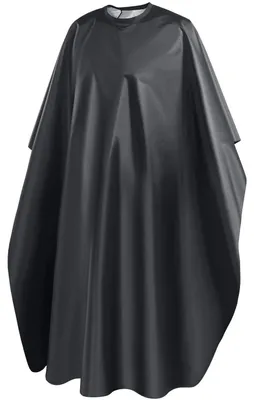 Produktbild von Friseurumhang Frisierumhang Kapperscape - Wasserdicht - 150 x 120 cm - Schwarz - Für Friseur und Zuhause