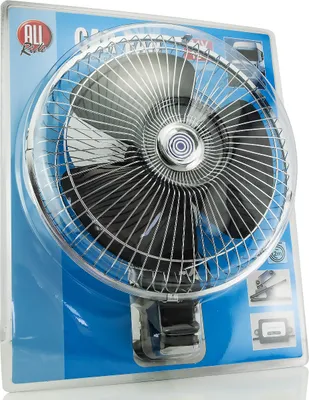 Obrázok produktu pre Nákladný ventilátor 24 V s funkciou otáčania, držiak na klip