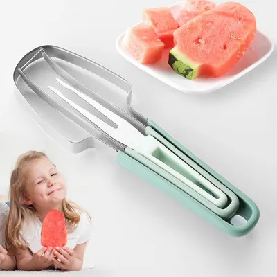 Produktbild von minhgoring 3-in-1 Edelstahl Wassermelonenschneider