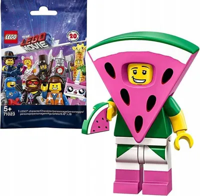 Produktbild von 71023 – LEGO Minifigures – WATERMELON GUY – THE LEGO MOVIE 2