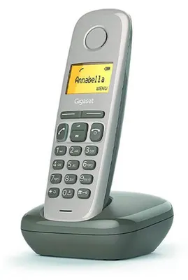 Zdjęcie produktu dla Gigaset A170, Telefon w systemie DECT, Zestaw słuchawkowy bezprzewodowy, 50 wejścia, Kasztanowy