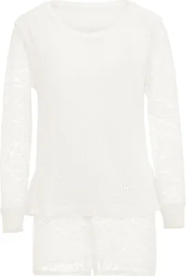Produktbild von SIDONA damen strickpullover - wollweiss, XS/S