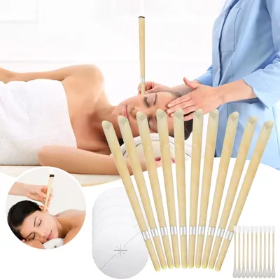 Imagen del producto de 20 unidades de limpiadores de oídos, velas para la limpieza de oídos, kit para la eliminación de cerumen