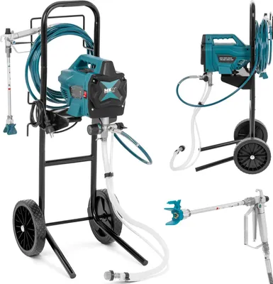 Zdjęcie produktu dla Agregat malarski natryskowy hydrodynamiczny przenośny 1.4 l/min 200 bar 7.5 m