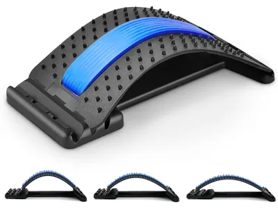 Imagen del producto de Masajeador para la espalda con soporte lumbar, ajustable, de color , ideal para la relajación en casa