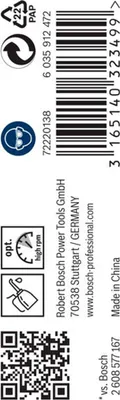 Image de PRO Metal Foret hélicoïdal HSS-G, 3.6 x 39 x 70 mm, 10 pcs.