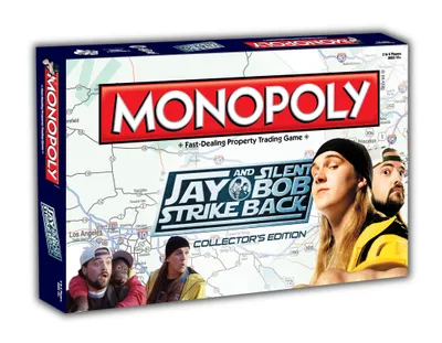 Produktbild von Monopoly Jay & Silent Bob Strike Back Brettspiel Englisch Deutsch