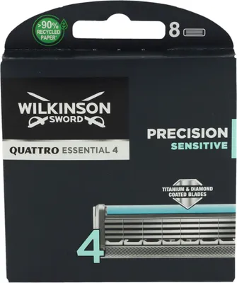 Obrázok produktu pre Wilkinson Sword - Quattro Titanium Sensitive ( 8 pcs ) - Spare head