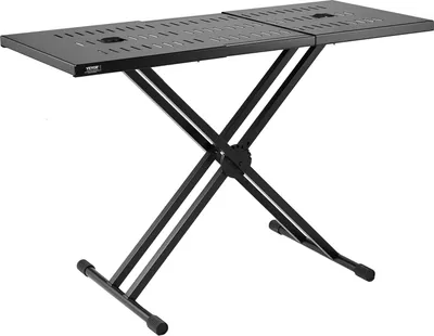 Obrázek produktu pro Stojan na DJ konzoli Stolní stojan na klávesnici výškově nastavitelný (820-1095)x465mm