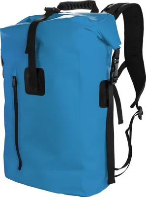 Produktbild von Wasserdichter Rucksack 28 L blau - Rolltop, robust, Outdoor, Drybag, Gearbag 28