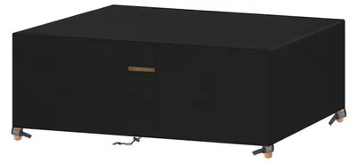 Productafbeelding van Beschermhoes voor tuintafel, rechthoekig, 200x100x71 cm, 420D Oxford, waterdicht, geschikt voor wintergebruik