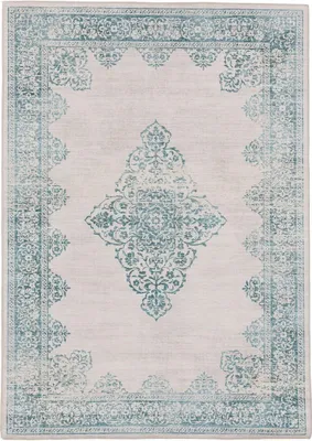Produktbild von Teppich Laury Türkis, Maße:160 x 230 cm