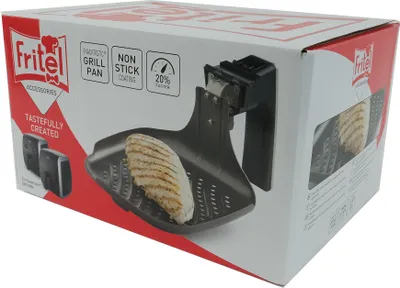 Produktbild von Fritel 150052, Gusseiserne Pfanne, Fritel, SnackTastic 5 series, Schwarz, Aluminium, FRITEL SnackTastic 5801-5804