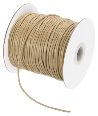 Productafbeelding van Solidchoice - Waxkoord 2 mm voor Sieraden Maken en Creatieve Projecten