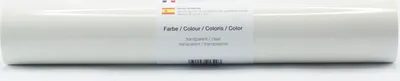Produktbild von Kreativplotter Vinylfolie glänzend TRANSPARENT 30,5x300 cm