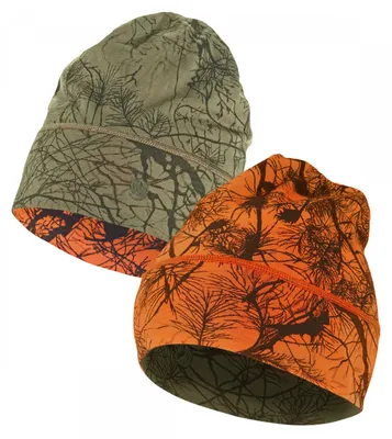 Produktbild von Fjällräven Lappland Beanie (Green Camo-Orange Multi Camo)