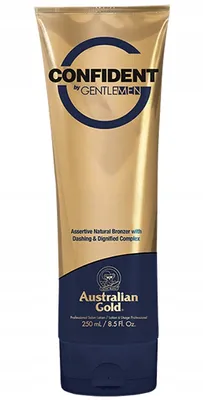 Obrázek produktu pro Australian Gold G Gentlemen bronzer na opalování 250ml solárium i slunce silikon přírodní bronzery ochrana tetování hydratace pevná pokožka