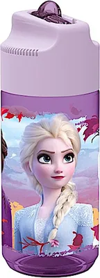 Immagine prodotto di Bottiglia Frozen II in Tritan con cannuccia integrata