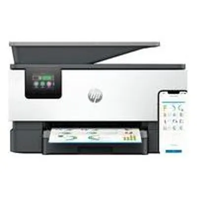 Obrázok produktu pre HP OfficeJet Pro 9122e Bezdrôtová All-in-One Farba Tlačiareň, Instant Ink; Obojstranná tlač, Atramentový, Farebná tlač, 4800 x 1200 DPI, A4, Priama tlač, Šedá