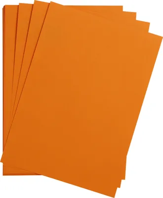 Produktbild von Clairefontaine Maya Fotokarton 50x70cm 270g 125 Bogen - Clementine 397266C