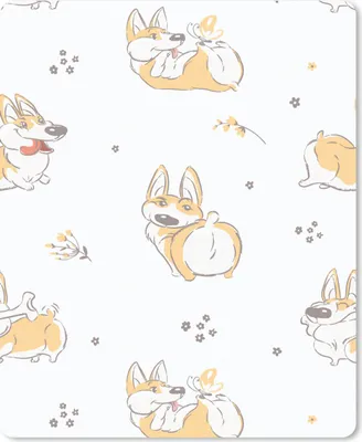 Produktbild von MuchoWow® Mauspad Mousepad Muster - Corgi - Hund - Jungen - Mädchen - Kinder - Kind 30x40 cm - Mousepads - Maus Mat - Pad - Mausunterlage - Mausmatten