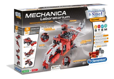 Produktbild von Clementoni 66827, Experimentier-Set, Ingenieurswesen, 8 Jahr(e), Schwarz, Grau, Rot