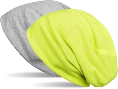 Produktbild von styleBREAKER Beanie Wendemütze in Unifarben, Slouch Mütze, leicht und weich, Longbeanie, Uni 04024115