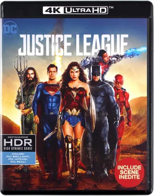 Produktbild von Justice League (nur Originalversion) [BLU-RAY 4K+BLU-RAY]