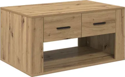 Produktbild von vidaXL Couchtisch Artisan-Eiche 80 x 50 x 40 cm Holzwerkstoff
