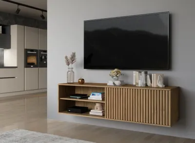 Obrázek produktu pro Závěsný televizní stolek ISADORA - dub artisan