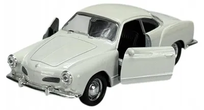 Produktbild von Welly VW Karmann Ghia Coupe Oldtimer Modellauto 1:34 Weiß