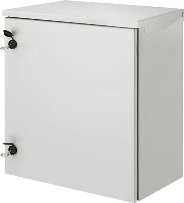Produktbild von Elektrisches Gehäuse, 24'' x 24'' x 12'', UL-es NEMA 4-Außengehäuse, IP65 wasser- und staubdicht, kaltgewalzte Stahl-Anschlussdose mit Scharnier für den Außen- und Innenbereich, mit Regen