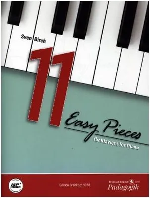 Produktbild von 11 Easy Pieces für Klavier