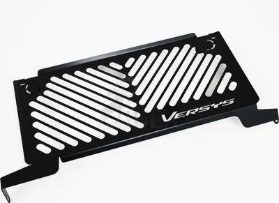 Obrázek produktu pro Kryt chladiče ZIEGER kompatibilní s Kawasaki Versys 650 logo černý