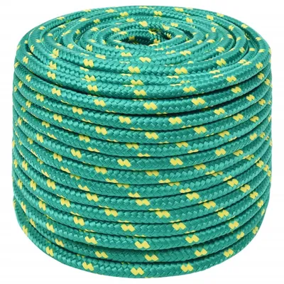 Produktbild von vidaXL Bootsseil Grün 14 mm 250 m Polypropylen