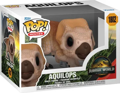 Zdjęcie produktu dla Figurka Funko Pop! Jurassic World 5 Aquilops - Oficjalny produkt winylowy