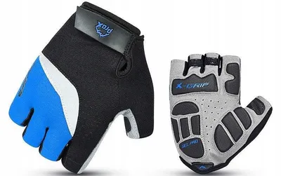 Produktbild von Prox Ultimate Kurzfinger-Fahrradhandschuhe Gel Blau XL