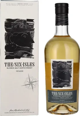 Produktbild von The Six Isles Blended Malt Scotch Whisky VOYAGER 46% Vol. 0,7l in Geschenkbox