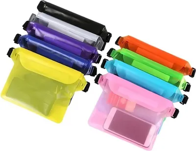 Produktbild von Foxter Wasserdichte Gürteltasche, 2 Stück, gelb